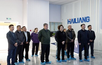 Ambassador and Counsellor Study Group of the Ministry of Foreign Affairs Conducted a Research Visit to Gansu Hailiang New Energy Materials Co., Ltd.